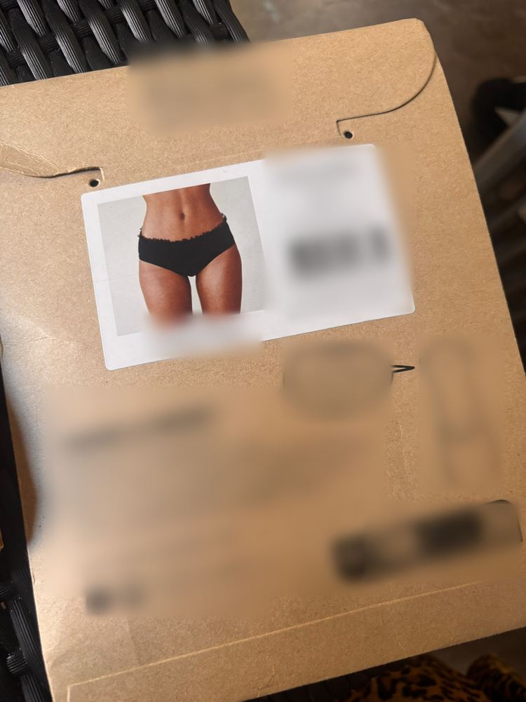 Some of the 15 products Devika ordered from around the world (brand names blurred)